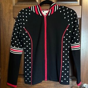 Krimson Klover zippered wool Cardigan